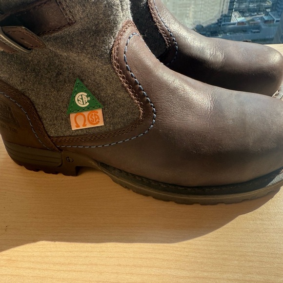 Caterpillar “Jace St” Sz 7 MINT worn briefly Women's steel toed work boots - Picture 8 of 16